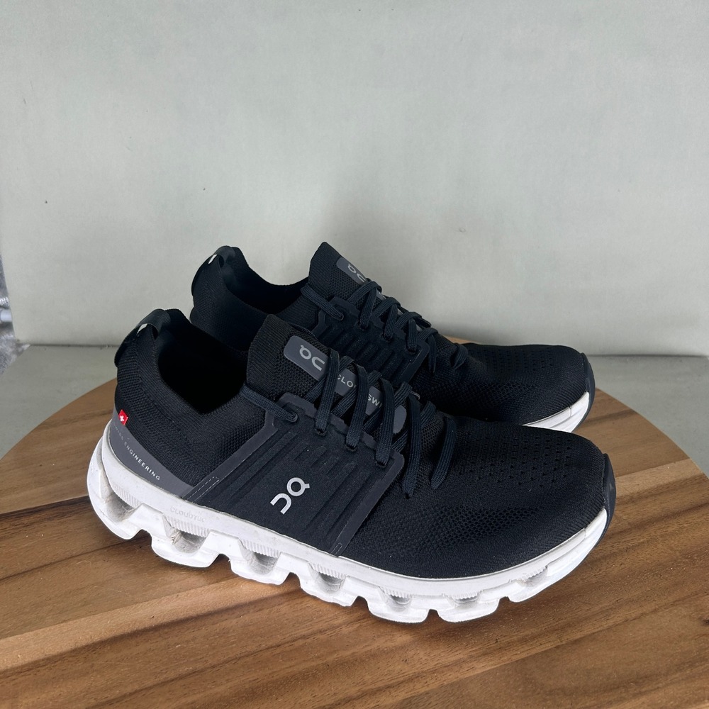 On Running Cloudswift Womens 9.5 Black Rock Mesh Road Running Shoes 31.99940